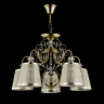FR2405-PL-05-BZ Люстра с двойным креплением Freya Driana (FR405-05-R) 