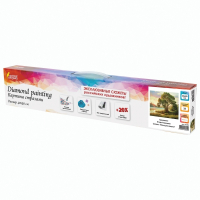 Нарушена упаковка!  <320473> Картина стразами (алмазная мозаика) 40х50 см, ОСТРОВ СОКРОВИЩ "Мелодия заката", без подрамника, 662582 (662582)