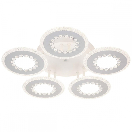 Потолочная диммируемая люстра с пультом ДУ Escada Dew 10233/5LED 