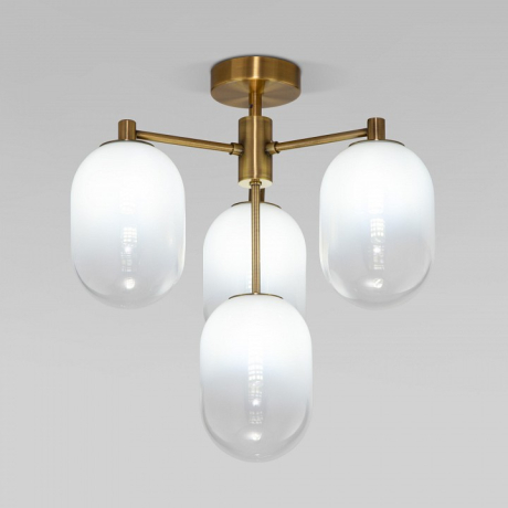 Люстра на штанге Eurosvet Loona 60161/4 латунь 