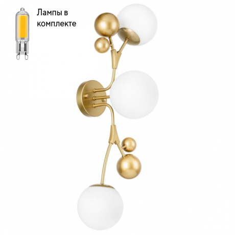 Бра в комплекте с Led лампами Lightstar 815533+Lamps 