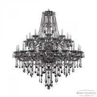 Люстра подвесная Bohemia Ivele Crystal 1415/20+10+5/400/2d Ni M781