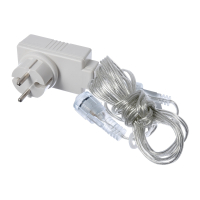 Нарушена упаковка! <314690> Блок питания для соединяемых гирлянд 12W, 220V/24V Vegas 55045