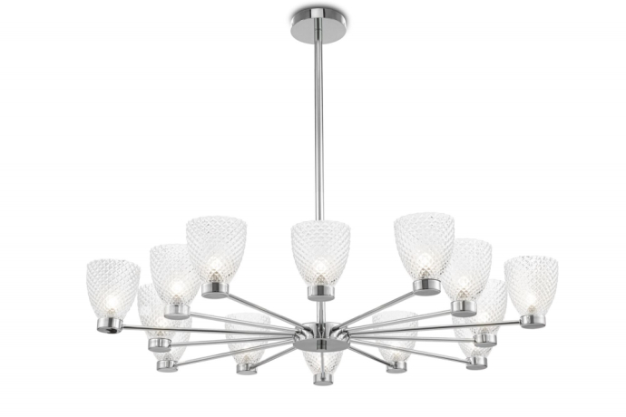 Люстра на штанге Maytoni Ralar MOD068PL-14CH 