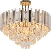 Нарушена упаковка!  <713527> Люстра Rivoli Nicole 1041-308 8 х Е14 40 Вт хрусталь (Б0061204)