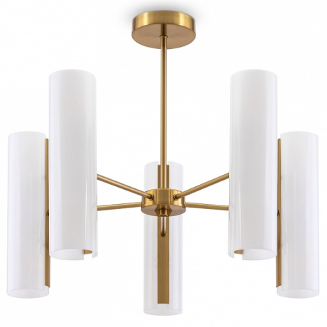 Люстра на штанге Freya Fiore FR5368CL-10BS 