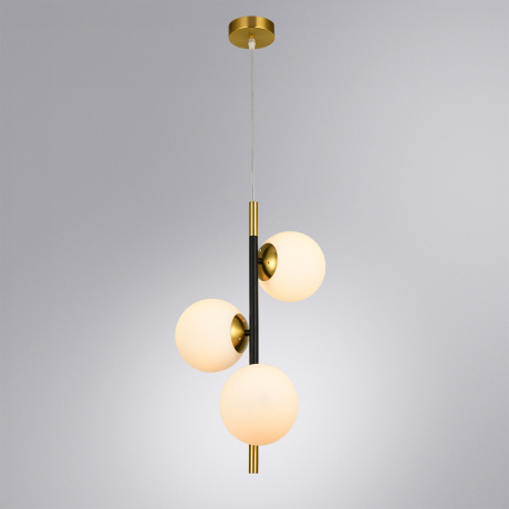 Светильник подвесной с лампочками Arte lamp A2224SP-3BK+Lamps 