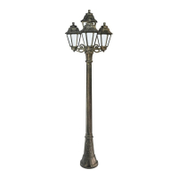 E22.158.S31.BYF1R Уличный фонарь Fumagalli Artu Bisso/Anna 3+1