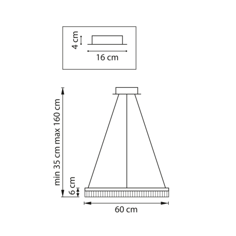 Подвесная люстра Rotonda Lightstar 736161 