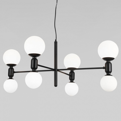 Подвесная люстра Eurosvet Bubble 30182/8 черный 