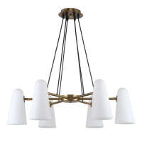 Люстра с лампочками, подвесная, комплект от Lustrof. №297238-617218