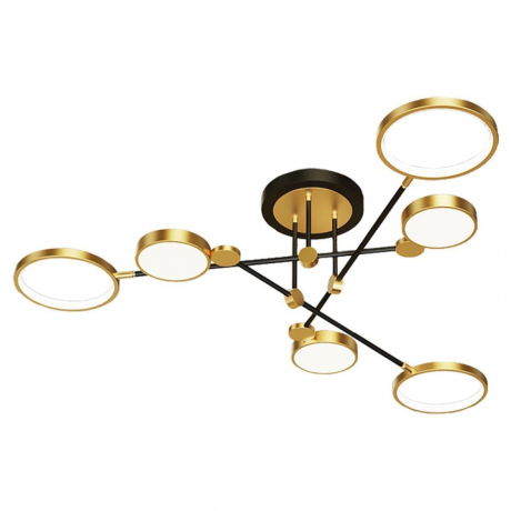 Потолочная светодиодная люстра Lussole Loft Gilbert LSP-8433 