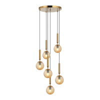 Светильник подвесной с лампочками APLOYT APL.766.03.06+Lamps