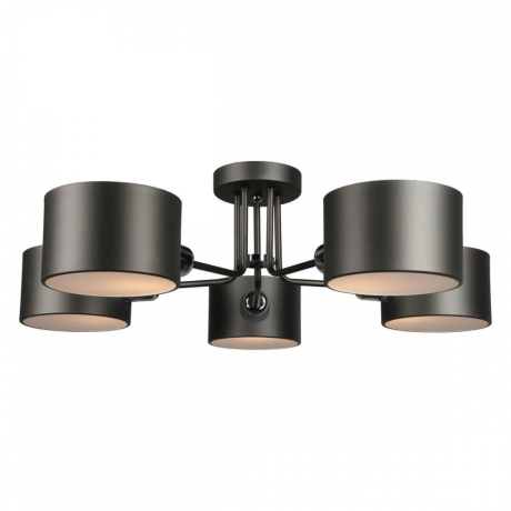 Люстра с поддержкой Алисы потолочная Omnilux OML-54507-05-A