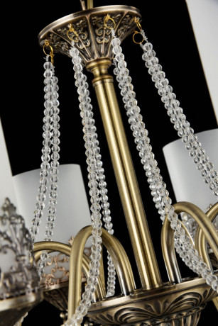 FR2563-PL-08-BZ Подвесная люстра Freya Sherborne (ARM563-08-R) 