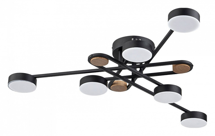 Потолочная люстра Arte Lamp Taygeta A2455PL-6BK 