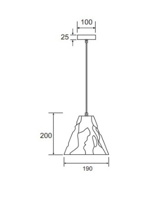 Подвесной светильник от Lustrof 735660-769612