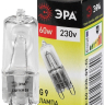 Лампа галогенная ЭРА G9 60W 2700K прозрачная G9-JCD-60-230V-CL C0027370 