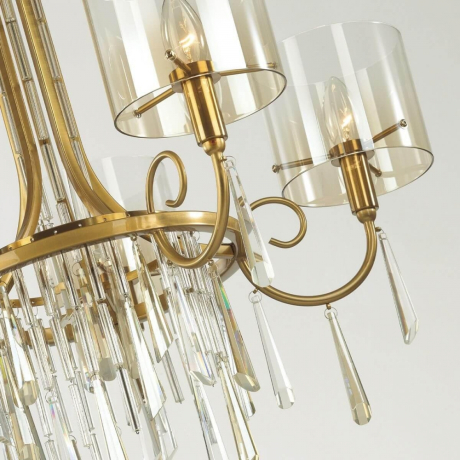 Подвесная люстра Odeon Nicole с поддержкой Маруся 4886/5-М 