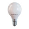 Нарушена упаковка! <155247> Светодиодная лампа E14 7W 4000К (белый) Simple Voltega 7055
