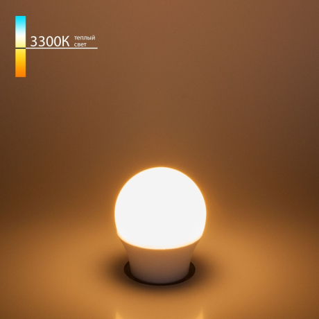 Светодиодная лампа E27 7W 3300K (теплый) G45 BLE2730 Elektrostandard (a048624) 