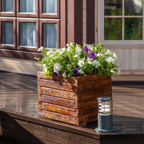 Уличный ландшафтный светильник Elektrostandard Techno (a035097) 1508 серый