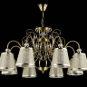 FR2405-PL-08-BZ Люстра с двойным креплением Freya Driana (FR405-08-R) 