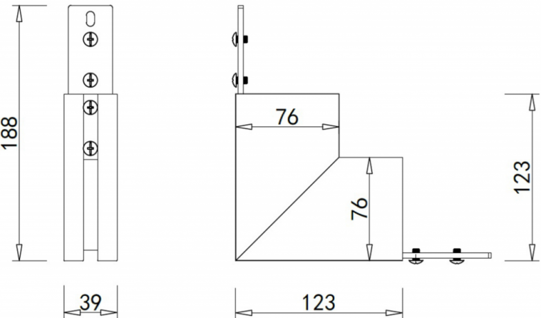 Соединитель для магнитного шинопровода Magic Track Donolux Inner corner DLM/Black 