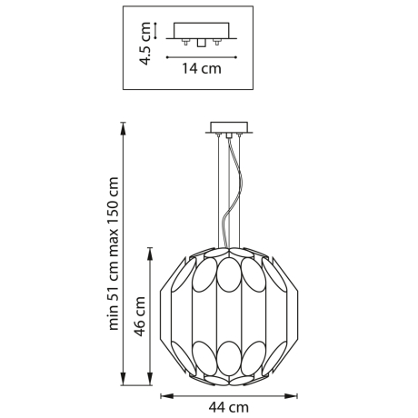 Подвесная люстра Lightstar Siena 720442 