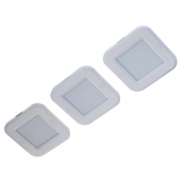 Мебельный накладной светодиодный ультратонкий светильник с бесконтактным выключателем, диммер Uniel ULM-F41-6W/4200K/DIM SENSOR IP20 WHIT (UL-00002888)