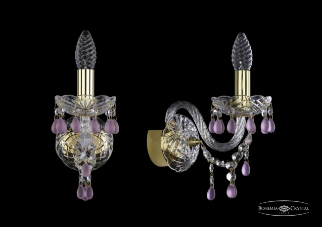1410B/1/141/G/V7010 Бра Bohemia Ivele Crystal 