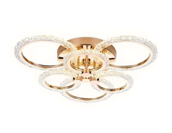 Потолочная светодиодная люстра с ПДУ (Радио 2.4G) Ambrella light Original FA418 (00-00003372) 