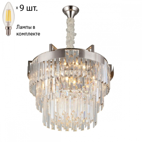 Люстра подвесная с лампочками APLOYT APL.813.03.09+Lamps 