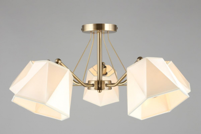 Люстра потолочная с лампочками Omnilux OML-65007-05+Lamps 