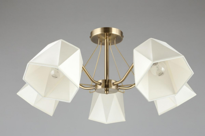 Люстра потолочная с лампочками Omnilux OML-65007-05+Lamps 