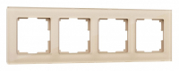 Рамка на 4 поста Werkel Favorit (шампань) W0041111