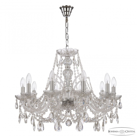 Подвесная люстра Bohemia Ivele Crystal 105 105/10/240 Ni 