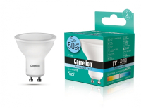 Нарушена упаковка!  <189120> Светодиодная лампа GU10 5W 4500K (белый) Camelion  (10957) LED5-GU10/845/GU10
