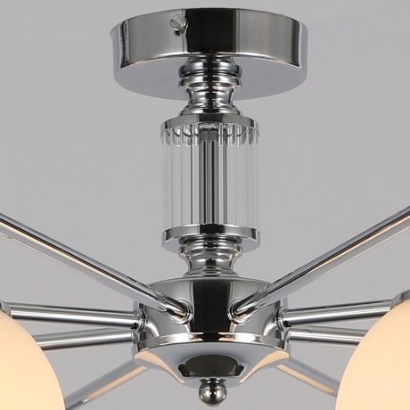 Люстры IL0064-8C-79 CR светильник потолочный ILLUMICO (1425404) 