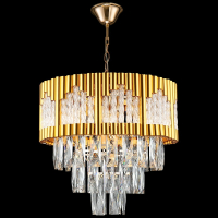 Подвесная хрустальная люстра Reluce 02145-0.4-05 FGD (1425092)