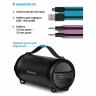 Колонка портативная DEFENDER G24, 1.0, 10 Вт, Bluetooth, FM-тюнер, microSD, чёрная, 65124 (513687)