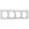Рамка на 4 поста Werkel Favorit (дымчатый) W0041117