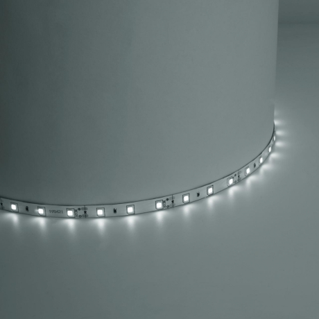 5м. Cветодиодная лента белого цвета 4000К 2835 4,8W 12V 60LED/m IP20 Feron LS603 41446 