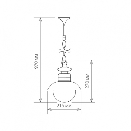 Talli H брауни (GL 3002H) Уличный подвесной светильник Elektrostandard (a038482)
