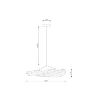 Подвесной светильник Divinare Fiamma 5866/06 SP-26