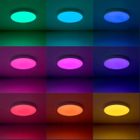 Потолочная светодиодная диммируемая люстра с пультом ДУ Citilux Купер CL72495G0