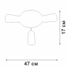 Потолочная люстра Vitaluce V3762 V3762-1/3PL 