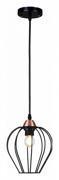 Подвесной светильник ILLUMICO  IL2001-1PA-05 BK ROSE GD