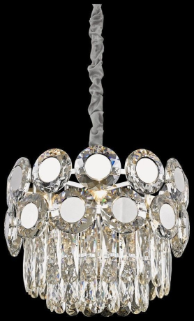 Люстра подвесная хрустальная Wertmark Claudia WE134.05.103 
