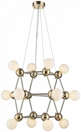 Люстра подвесная Wertmark Gitter с поддержкой Маруся WE234.14.303-М 